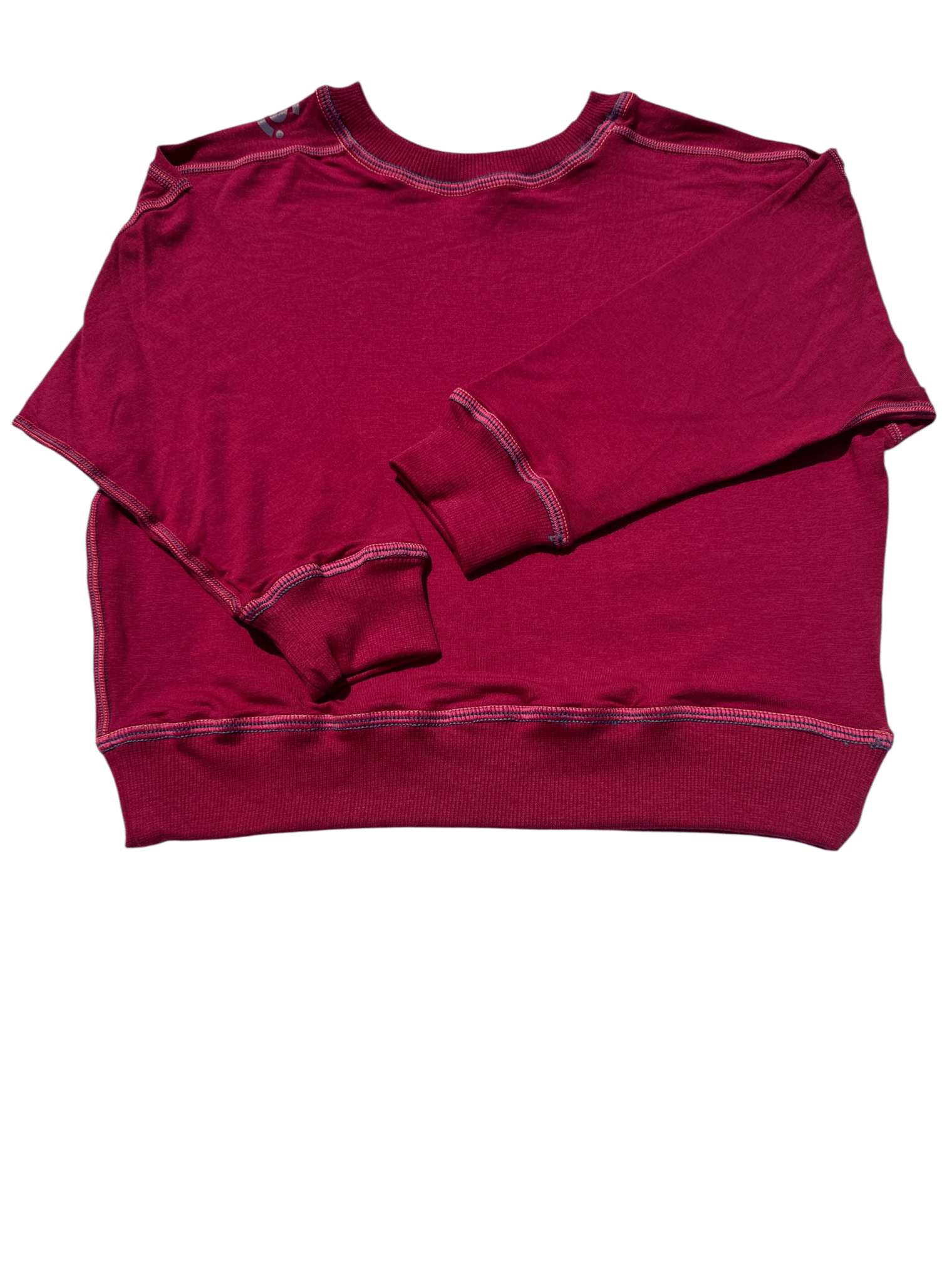 Long Sleeve Training Tee - Raspberry - RightSide Children Apparel