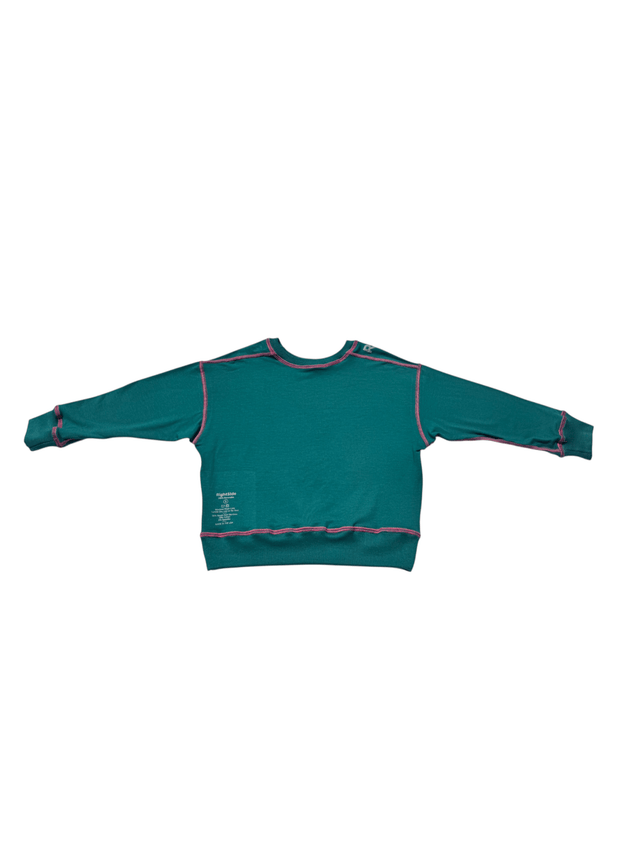 Long Sleeve Training Tee - Peacock - RightSide Children Apparel