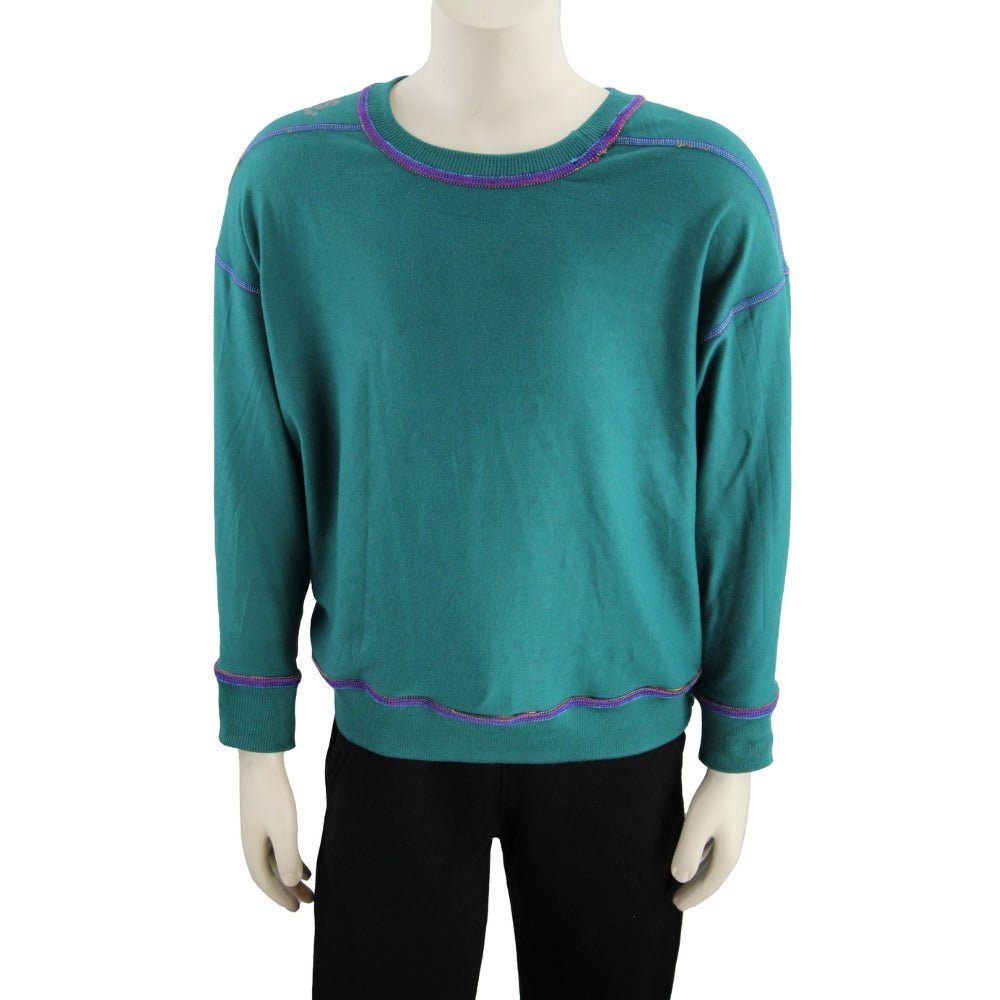 Long Sleeve Training Tee - Peacock - RightSide Children Apparel