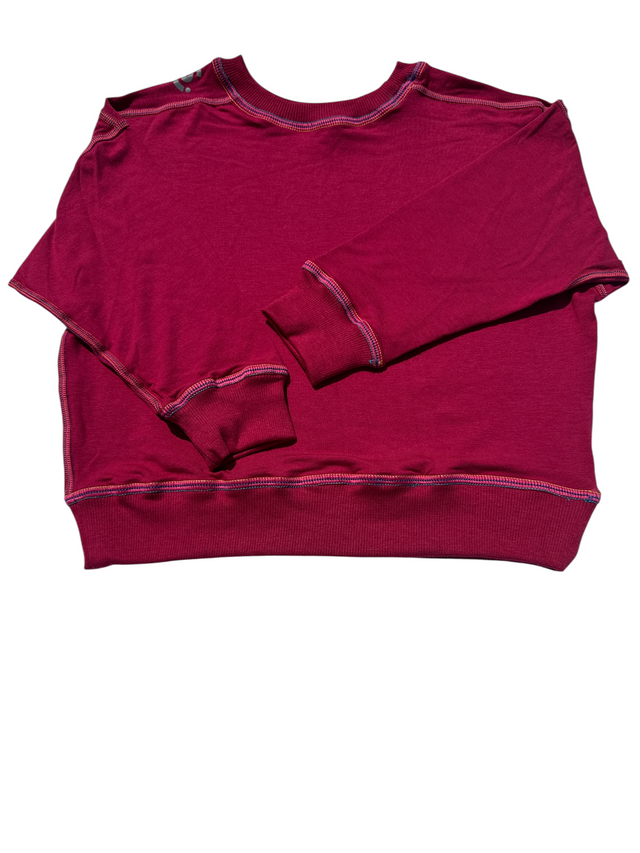 Long Sleeve Training Tee - Raspberry